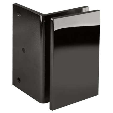 select metal square bracket gunmetal|GE90SGM, CRL Gun Metal Geneva Series Wall Mount Bracket.